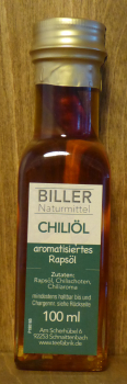 Chili Speiseöl, 100ml