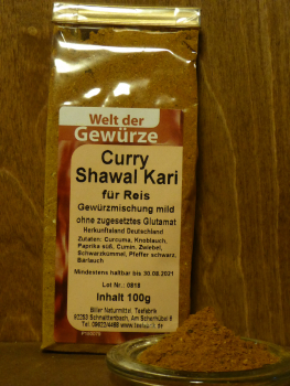 Curry Shawal Kari