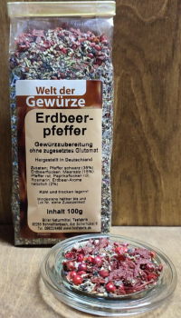 Erdbeerpfeffer, Probierangebot