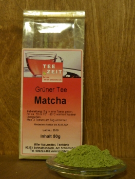 Grüner Tee Matcha