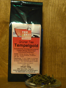 Grüner Tee Tempelgold