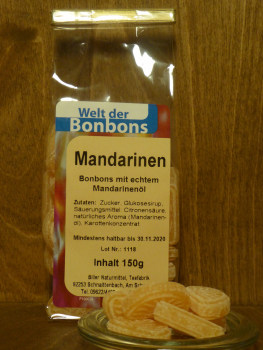 Bonbon Mandarinen, 150g