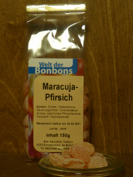 Bonbon Maracuja Pfirsich, 150g