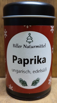 Paprika ung. edelsüß, Dose schwarz, 80g