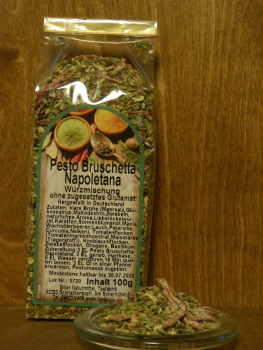 Pesto Bruschetta Napoletana, 100g Tüte
