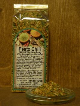 Pesto Chili, 100g Tüte