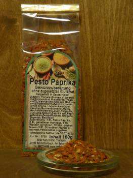 Pesto Paprika, 100g Tüte