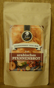 Pfannenbrot Teig Mix - Typ Arabisches Pfannenbrot, 200g