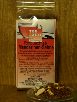 Rotbusch Mandarinen-Sahne