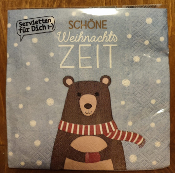 Servietten "Schöne Weihnachtszeit"