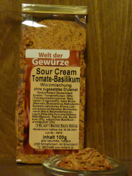 Sour Cream Tomate Basilikum