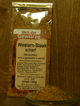 Western Steak, scharf