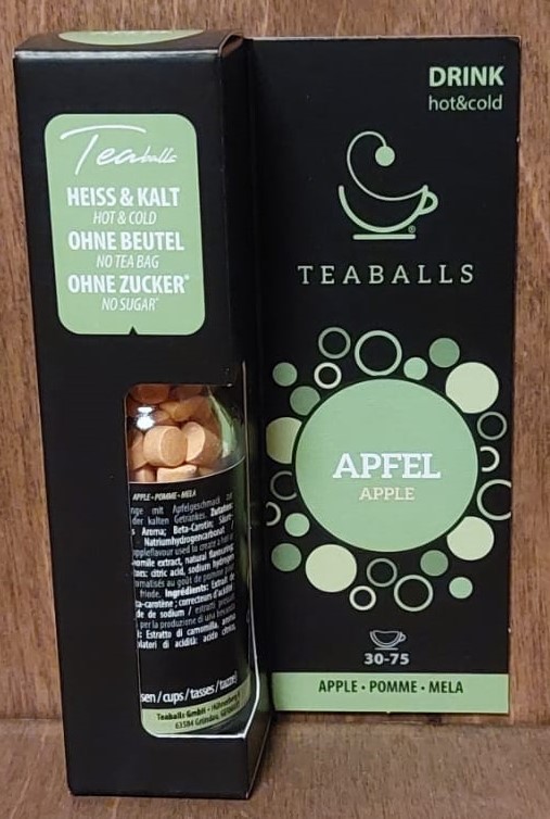 Teaballs Apfel 30 75 Tassen Biller Naturmittel 1667