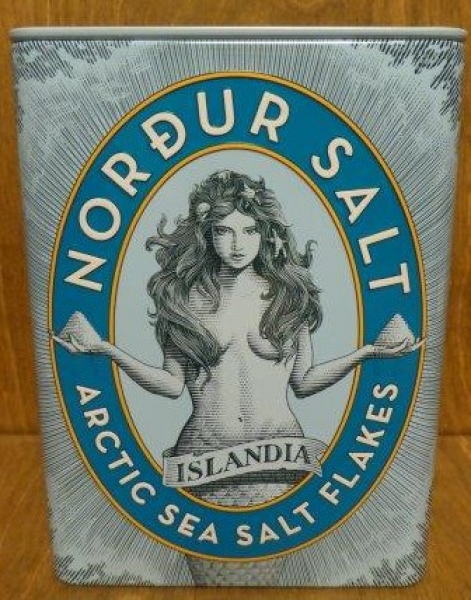 Nordur Salt Arctic Sea Salt Flakes (Blechdose), 250g