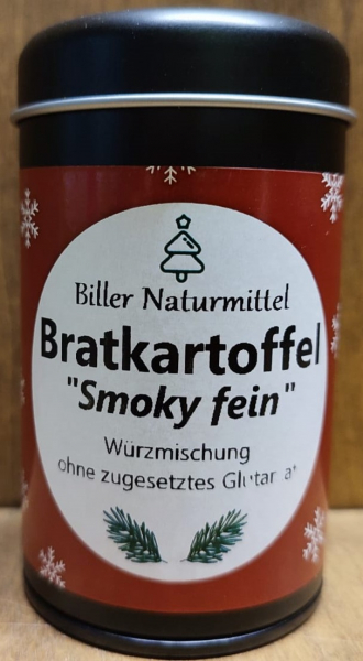 Bratkartoffel "Smokey fein", Dose schwarz, 70g