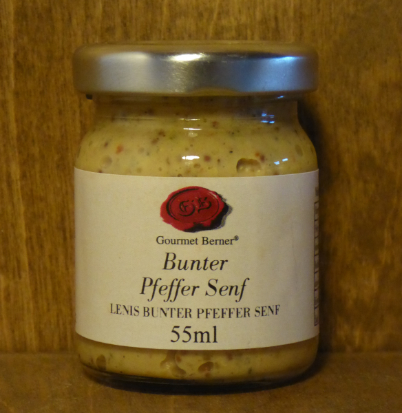 Bunter Pfeffer Senf, 55ml