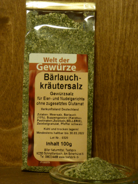Bärlauch Kräutersalz