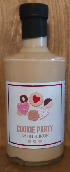 "Cookie Party" Sahnelikör, 500ml