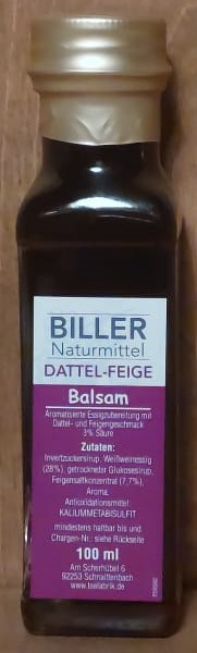 Dattel Feige, Essig Spezialität, 100ml