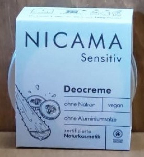 NICAMA Deocreme Sensitiv, 50g