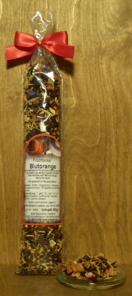 Früchtetee Blutorange im Schlauchbeutel, 90g