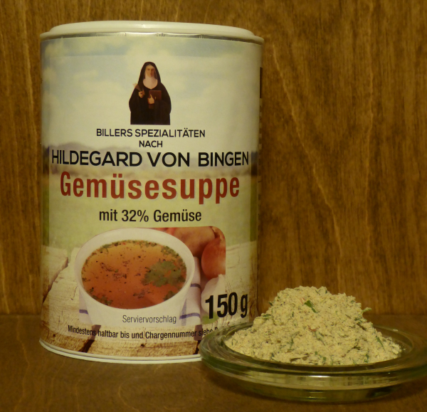 Gemüsesuppe mit 32% Gemüse nach Hildegard von Bingen, 150g Dose