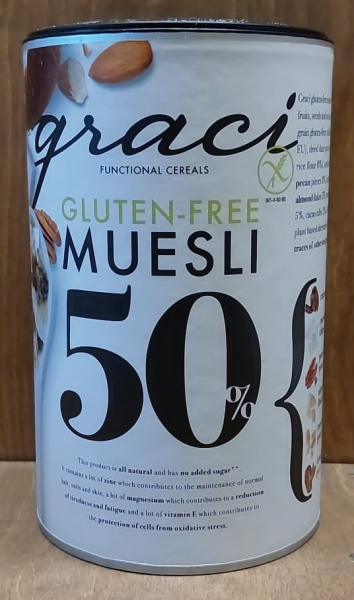 Graci Müsli glutenfrei "50%", 400g
