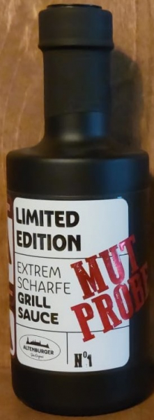 Extrem scharfe Grillsauce "Mutprobe", 200ml