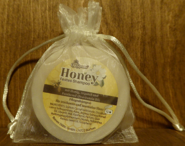 Festes Shampoo "Honey" Geschenkverpackung, 50g