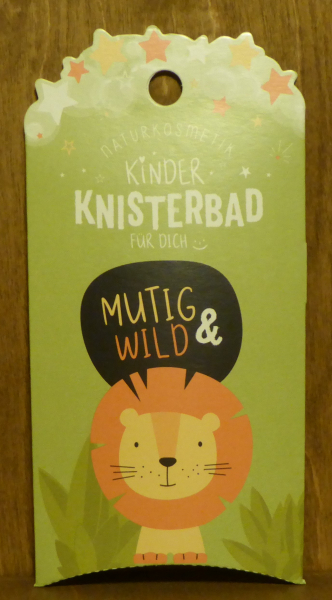 Kinder - Knisterbad "Mutig & Wild", 60g