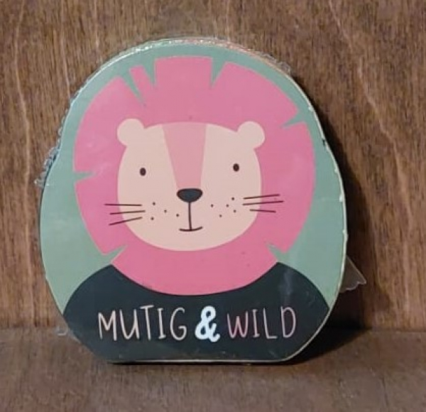 Magisches Handtuch "Mutig & wild"