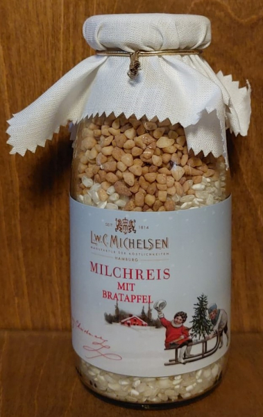 Milchreis mit Bratapfel, 215g