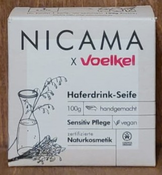 NICAMA x Voelkel Haferdrink Seife, 100g