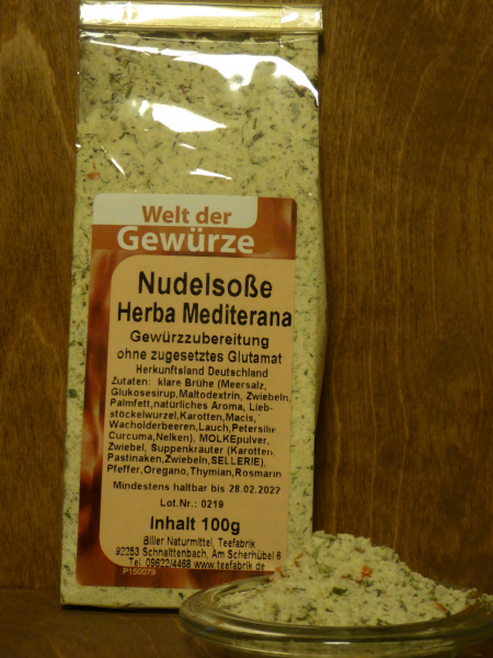 Nudelsoße Herba Mediterana