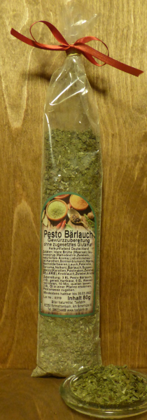 Pesto Bärlauch im Schlauchbeutel, 80g