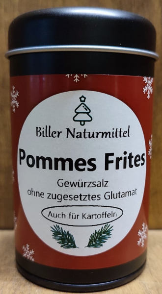 Pommes Frites, Dose schwarz, 100g