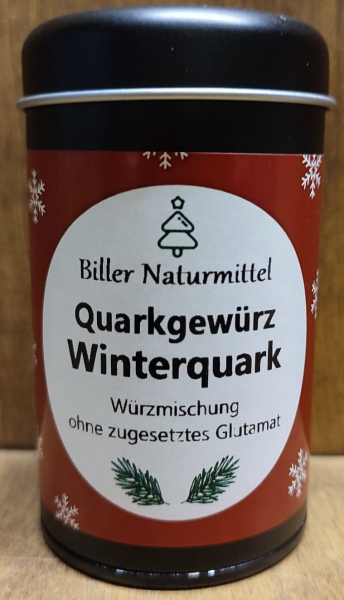 Winterquark, Dose schwarz, 100g