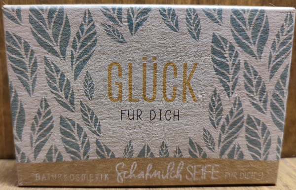 Schafmilchseife "Glück für dich", 100g