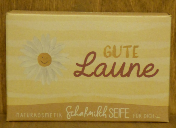 Schafmilchseife "Gute Laune" (gelb), 100g