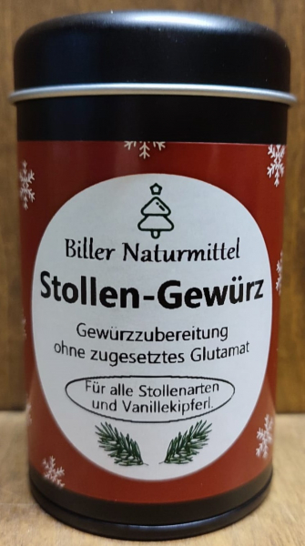 Stollen, Dose schwarz, 60g