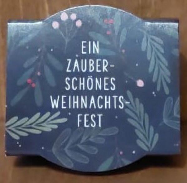 Tannengrüße "Ein zauberschönes Weihnachtsfest", Blaufichte