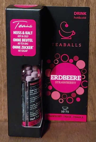 Teaballs Erdbeere (30 - 75 Tassen)