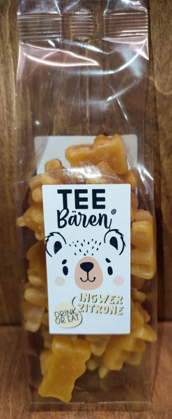 Teebären Ingwer Zitrone 125g