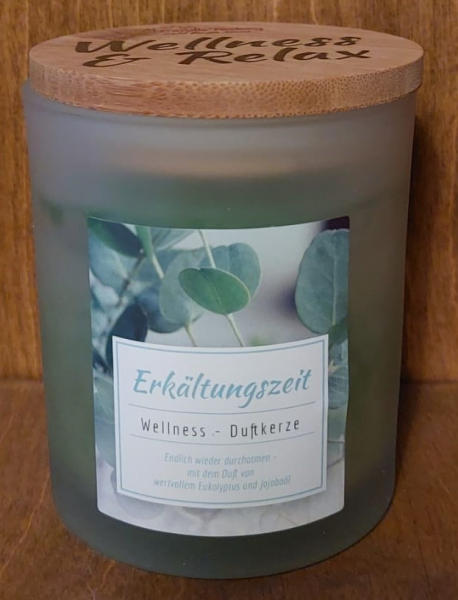 Wellness Duftkerze "Erkältungszeit"