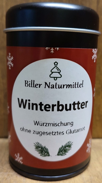 Winterbutter, Dose schwarz, 100g