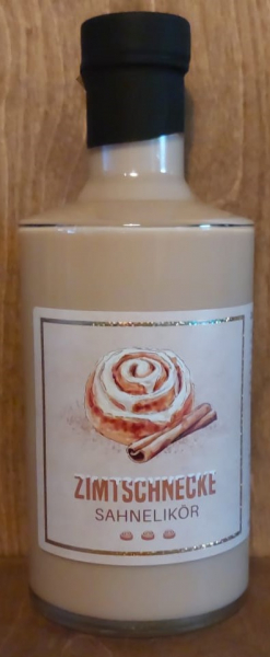 "Zimtschnecke" Sahnelikör, 500ml