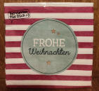 Servietten "Frohe Weihnachten"